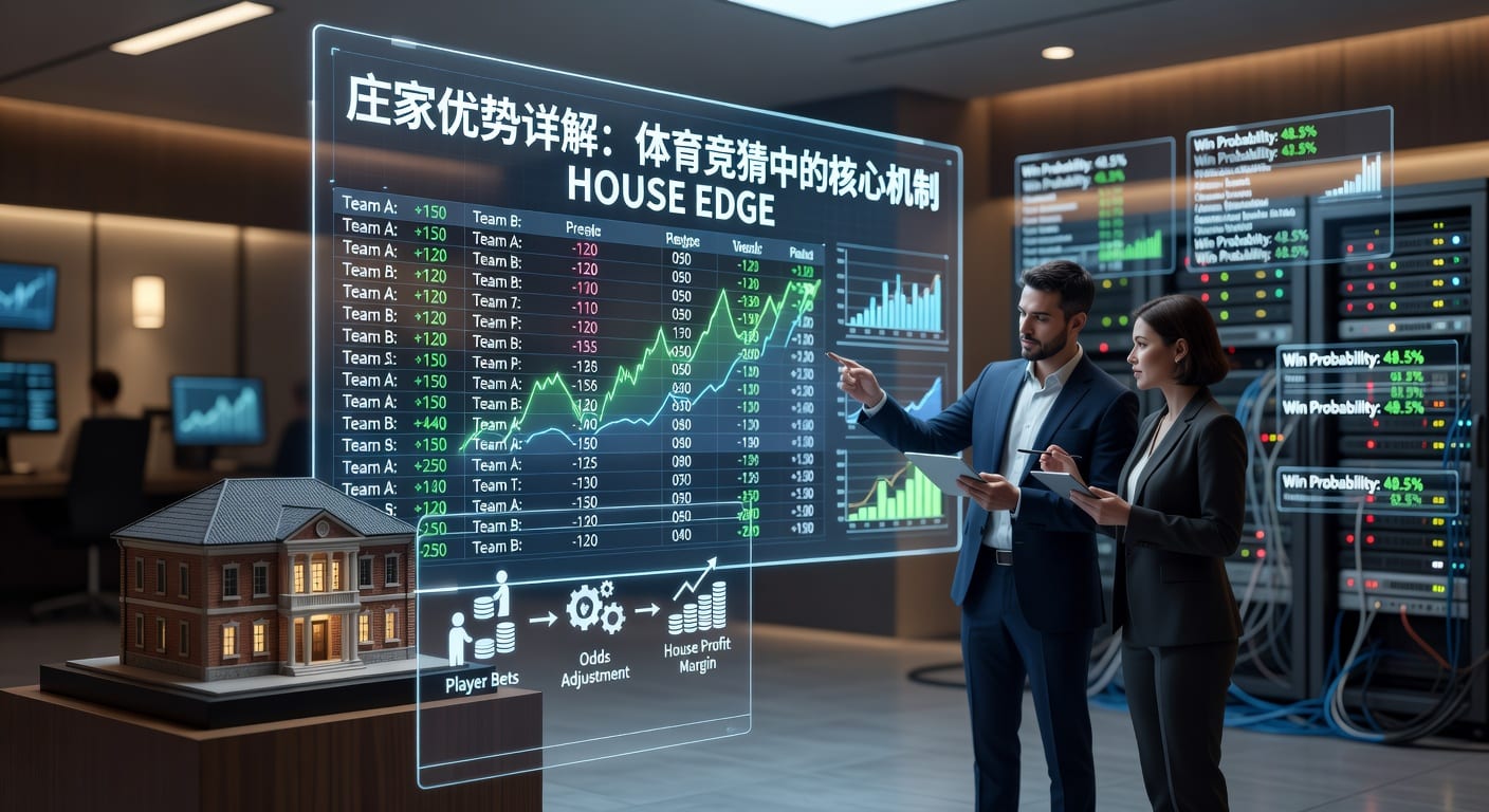 庄家优势 House Edge：体育投注中的数学游戏与策略解析