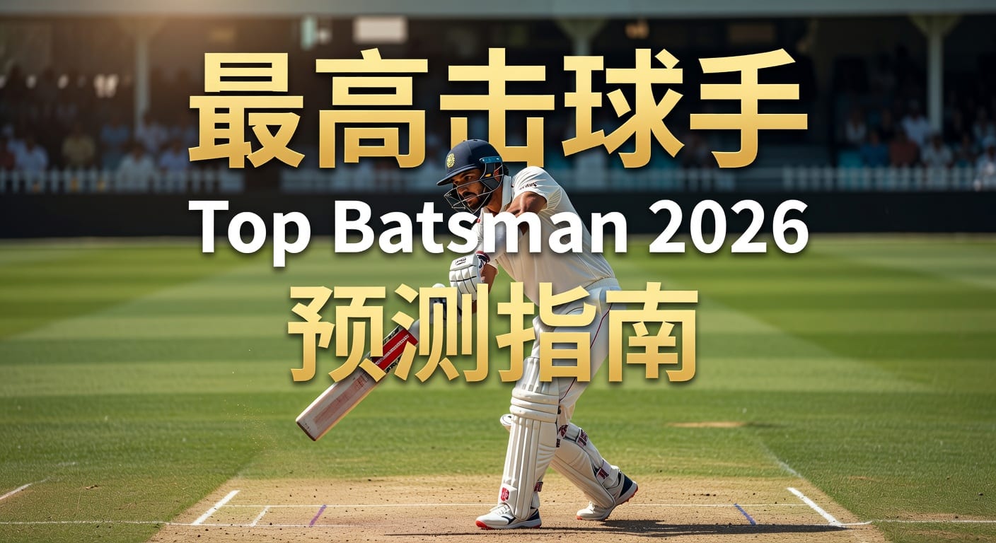 2026年世界杯投注：最高击球手 Top Batsman 的得分秘诀与分析