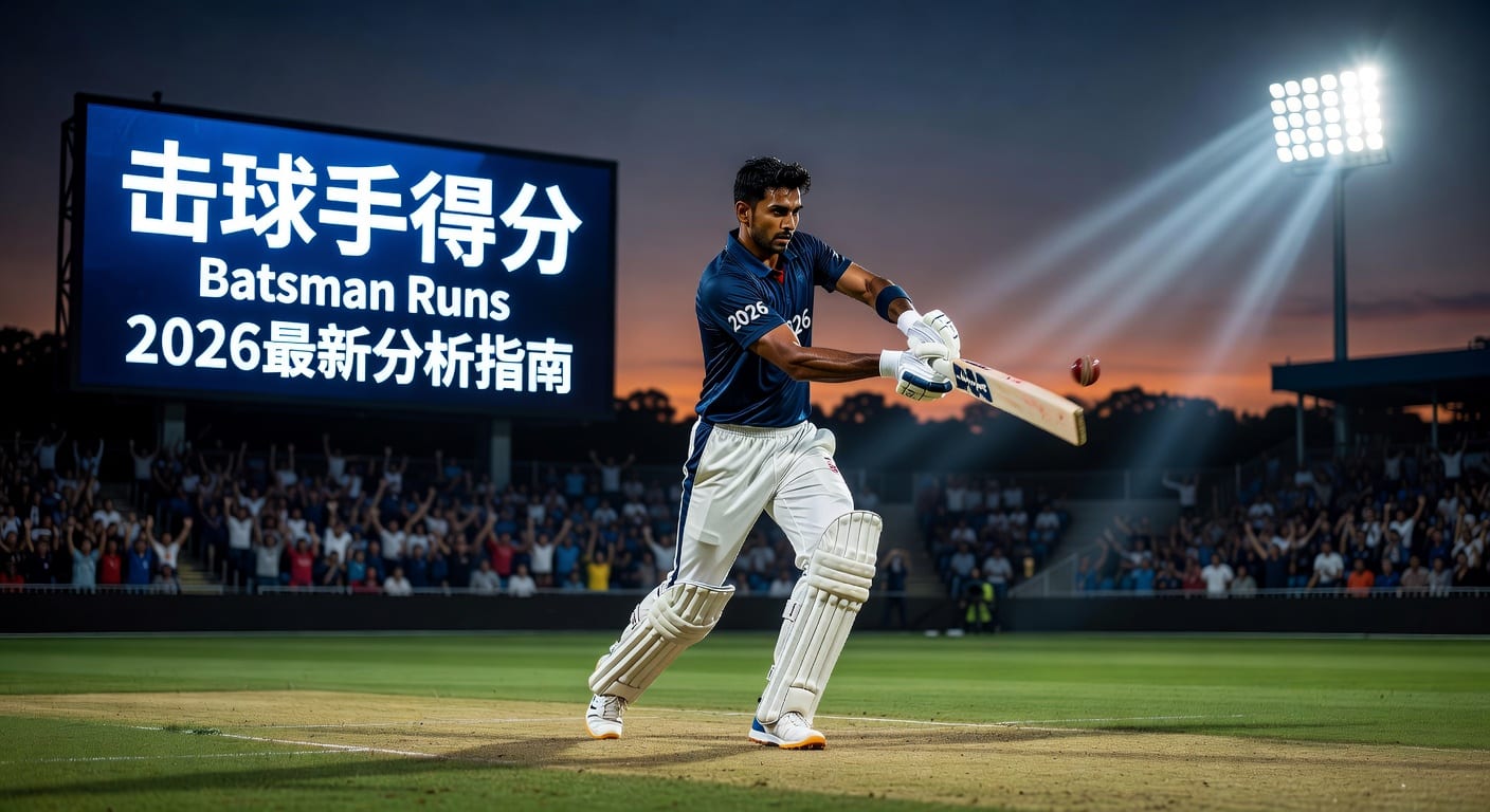 击球手得分 Batsman Runs：2026年滚球分析与投注思路