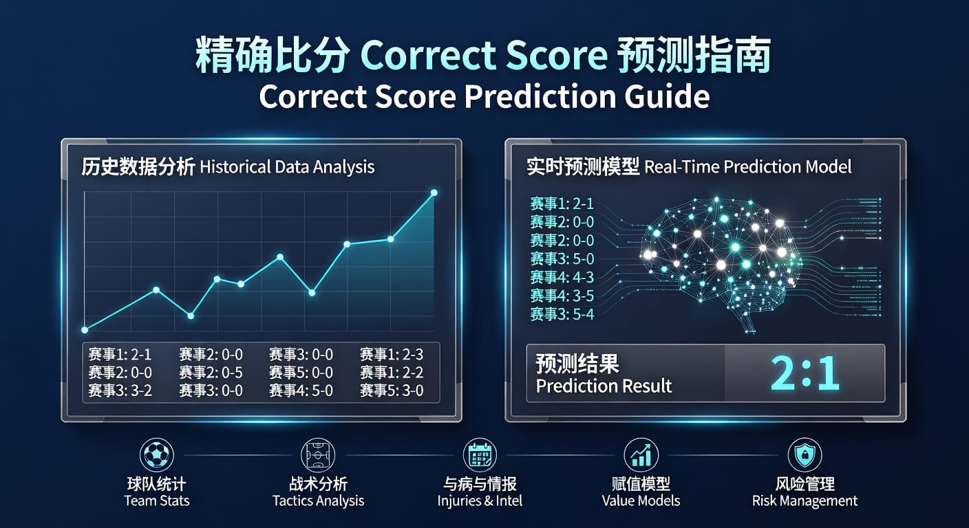 精确比分 correct score｜体育投注波胆实战解读